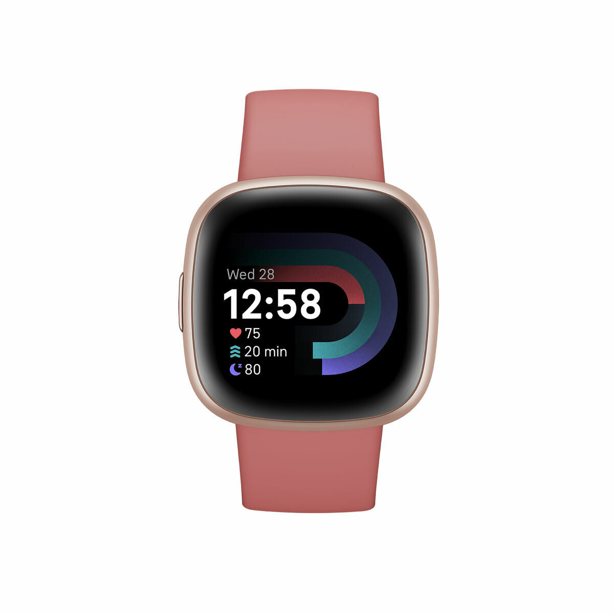 Smartklocka Fitbit Versa 4 Rosa 1,58" - finns hos aktivcamping.se