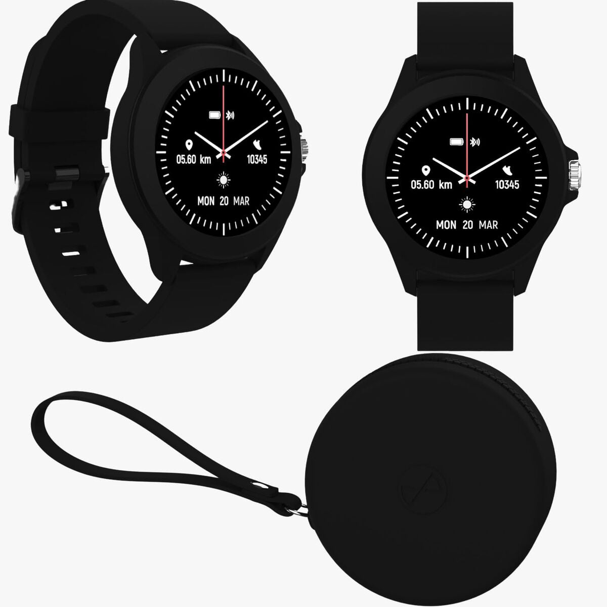 Smartklocka Forever GSM175795 Svart finns hos Aktivcamping