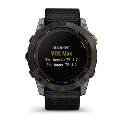 Smartklocka GARMIN 010-02754-01 Svart Grå 1,4" 35 mm Ø 35 mm finns hos Aktivcamping