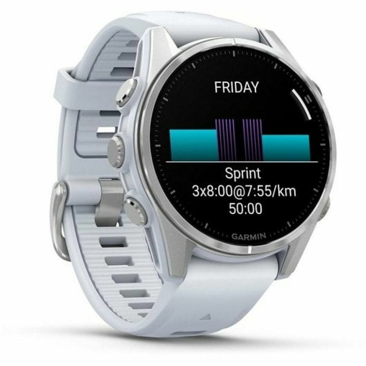 Smartklocka GARMIN 010-02903-00 Silvrig 1,3" 43 mm - finns hos Aktivcamping