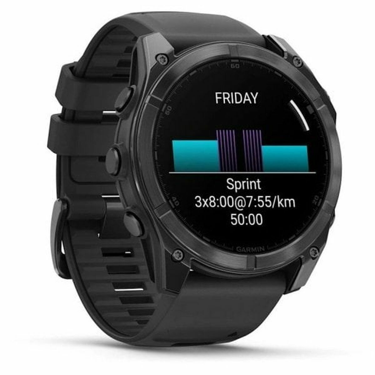 Smartklocka GARMIN 010-02905-00 Svart Grå 1,4" finns hos Aktivcamping
