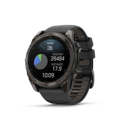 Smartklocka GARMIN 010-02905-21 Svart Titan 1,4" 51 mm Ø 50 mm finns hos Aktivcamping