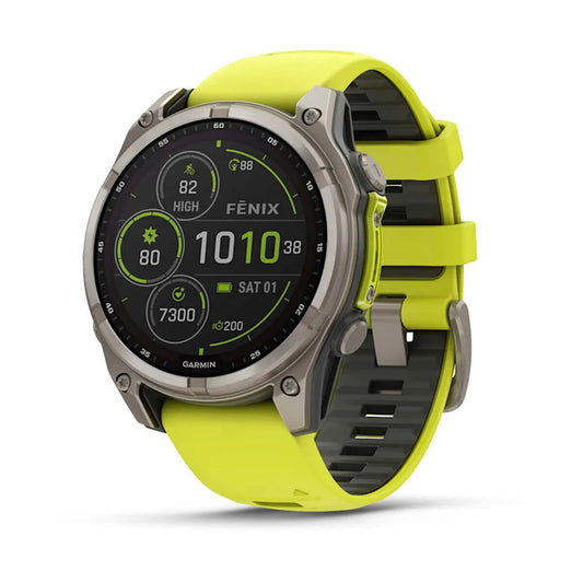 Smartklocka GARMIN 010-02906-21 Gul Grafit Titan 1,3" 47 mm Ø 47 mm finns hos Aktivcamping