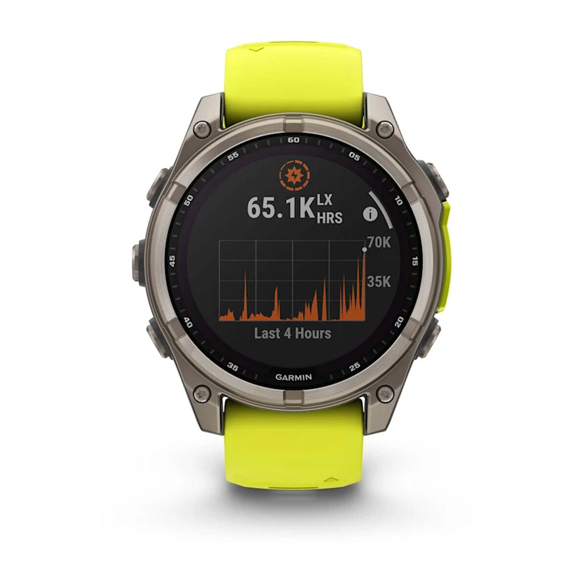 Smartklocka GARMIN 010-02906-21 Gul Grafit Titan 1,3" 47 mm Ø 47 mm finns hos Aktivcamping