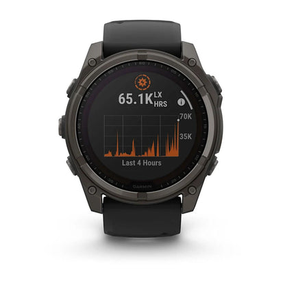 Smartklocka GARMIN 010-02907-11 Svart Titan 1,4" 51 mm Ø 50 mm finns hos Aktivcamping