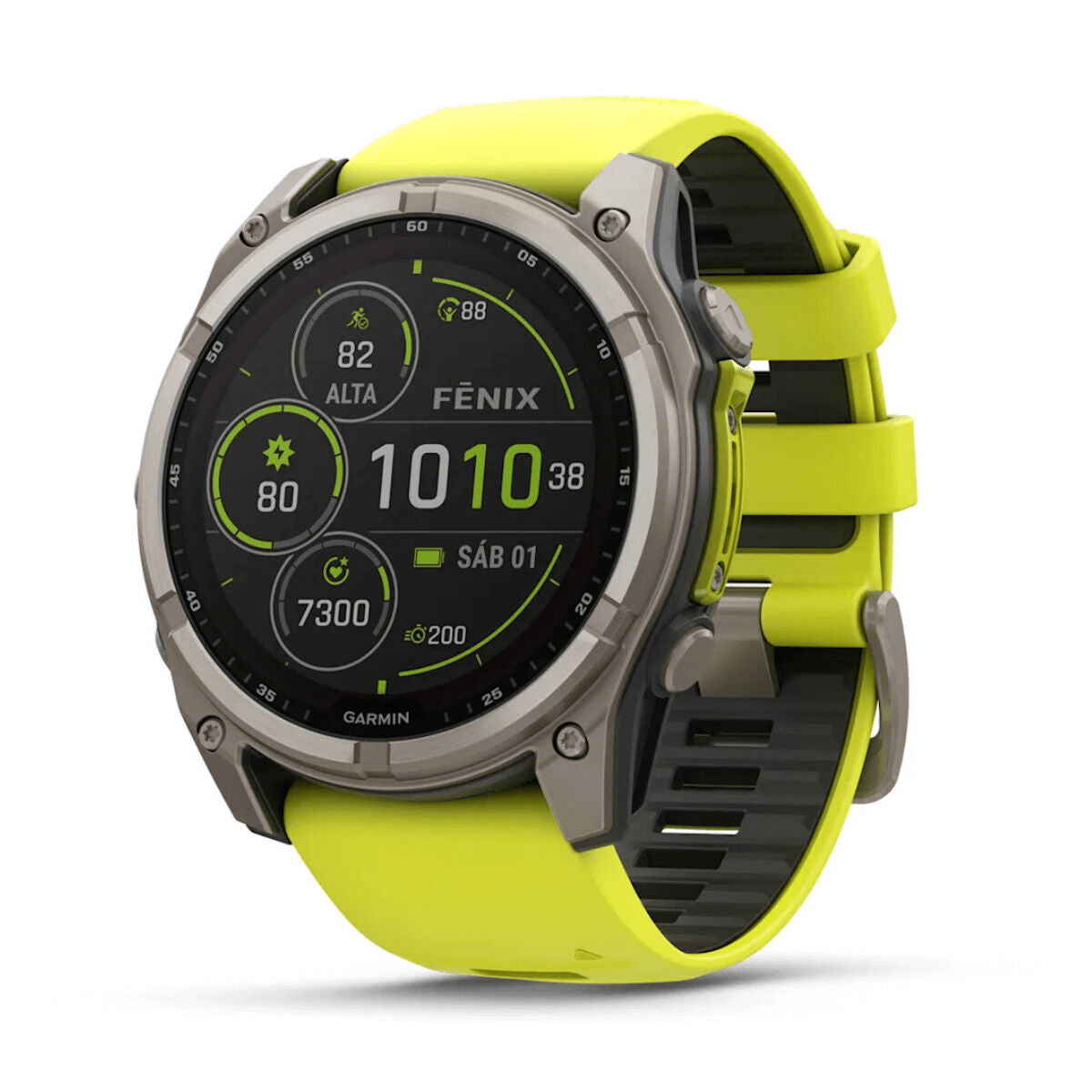 Smartklocka GARMIN 010-02907-21 Titan 1,4" Ø 50 mm finns hos Aktivcamping