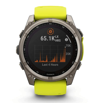 Smartklocka GARMIN 010-02907-21 Titan 1,4" Ø 50 mm finns hos Aktivcamping