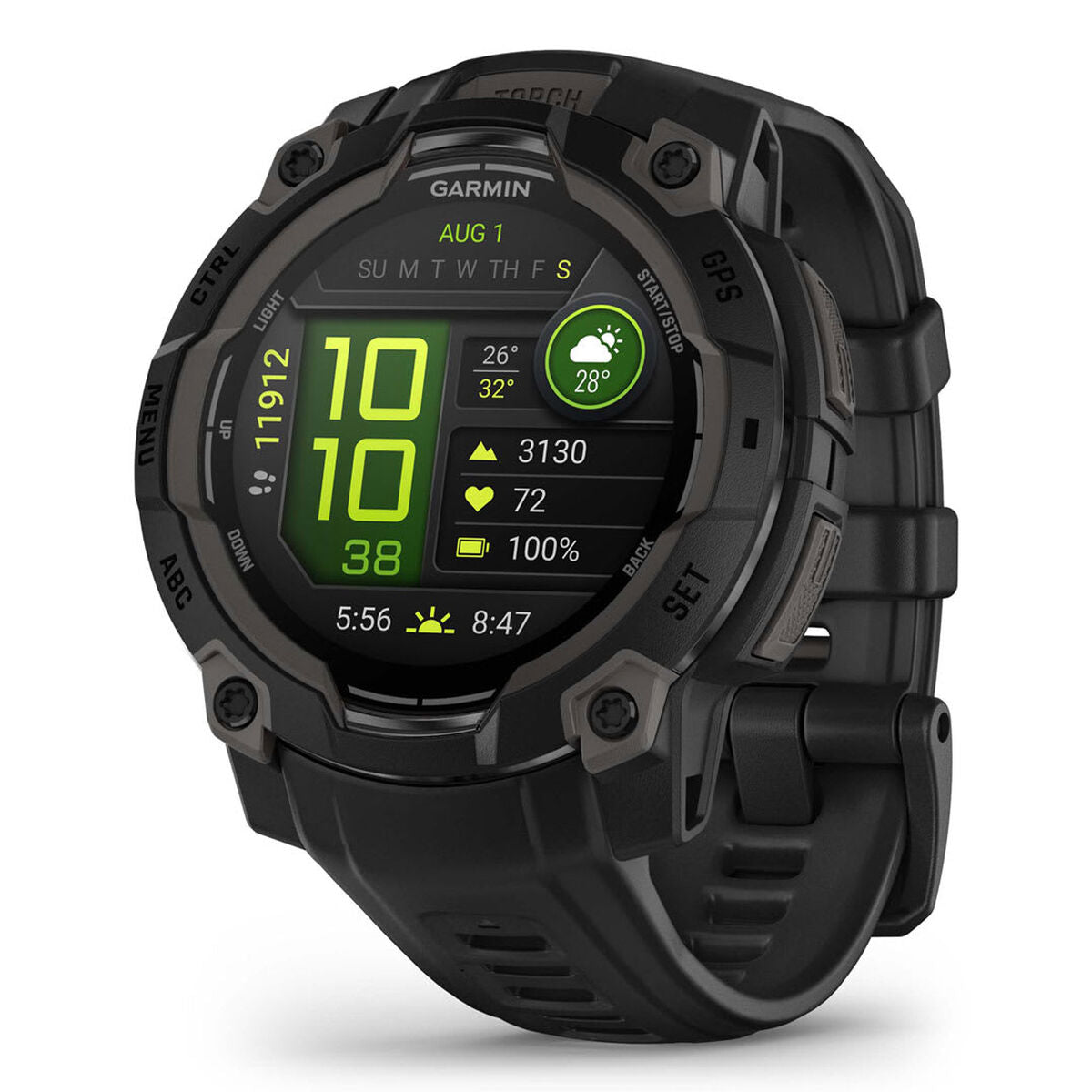 Smartklocka GARMIN 010-02936-00 Svart 1,2" 45 mm - finns hos Aktivcamping