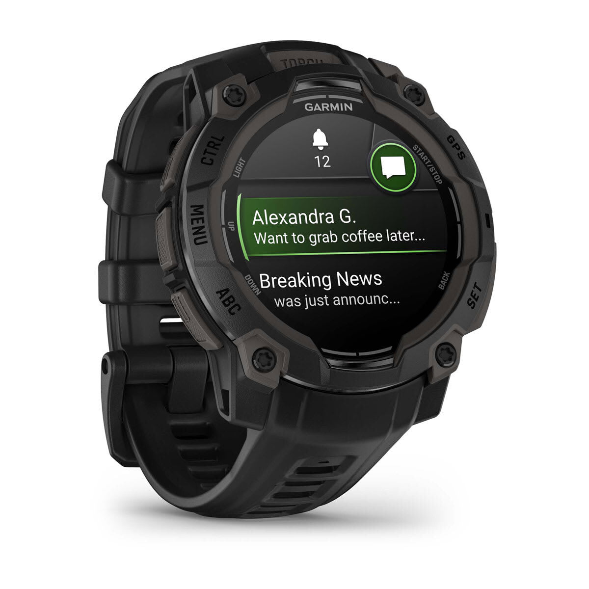 Smartklocka GARMIN 010-02936-00 Svart 1,2" 45 mm - finns hos Aktivcamping