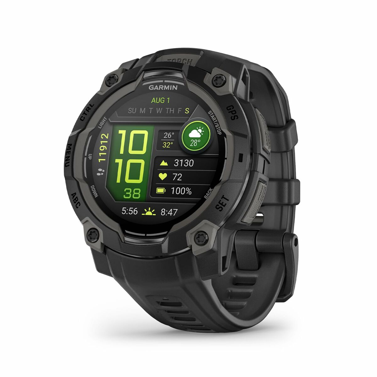 Smartklocka GARMIN 010-02936-00 Svart 1,2" 45 mm - finns hos Aktivcamping