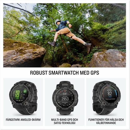 Smartklocka GARMIN 010-02936-00 Svart 1,2" 45 mm - finns hos Aktivcamping