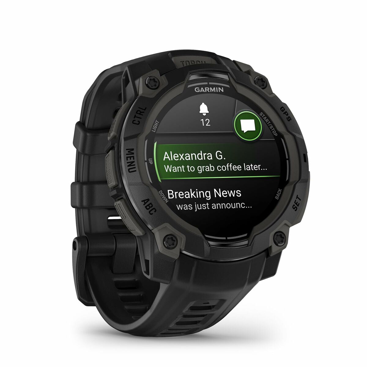 Smartklocka GARMIN 010-02936-00 Svart 1,2" 45 mm - finns hos Aktivcamping