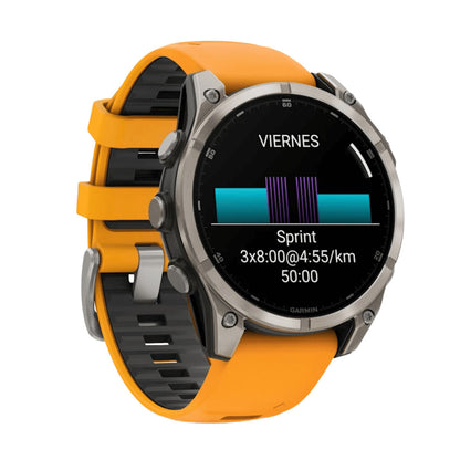 Smartklocka GARMIN Fénix 8 AMOLED Orange 1,4" Ø 46 mm Ø 47 mm finns hos Aktivcamping