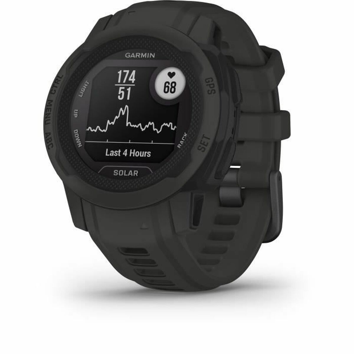 Smartklocka GARMIN Instinct 2S Solar Mörkgrå finns hos Aktivcamping