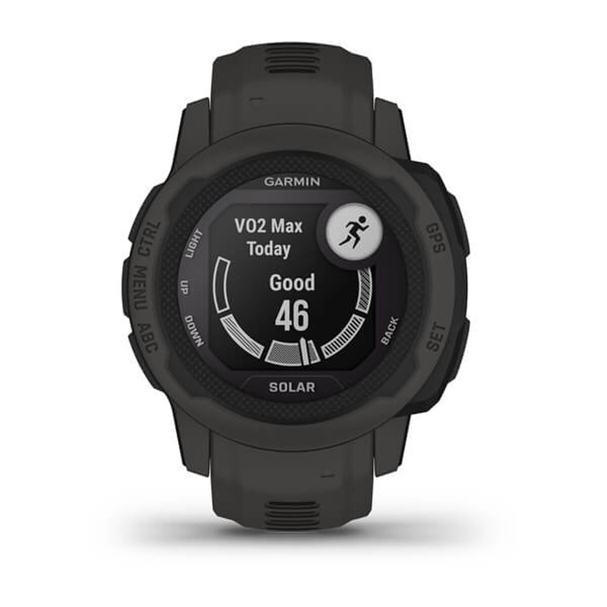 Smartklocka GARMIN Instinct 2S Solar Mörkgrå finns hos Aktivcamping