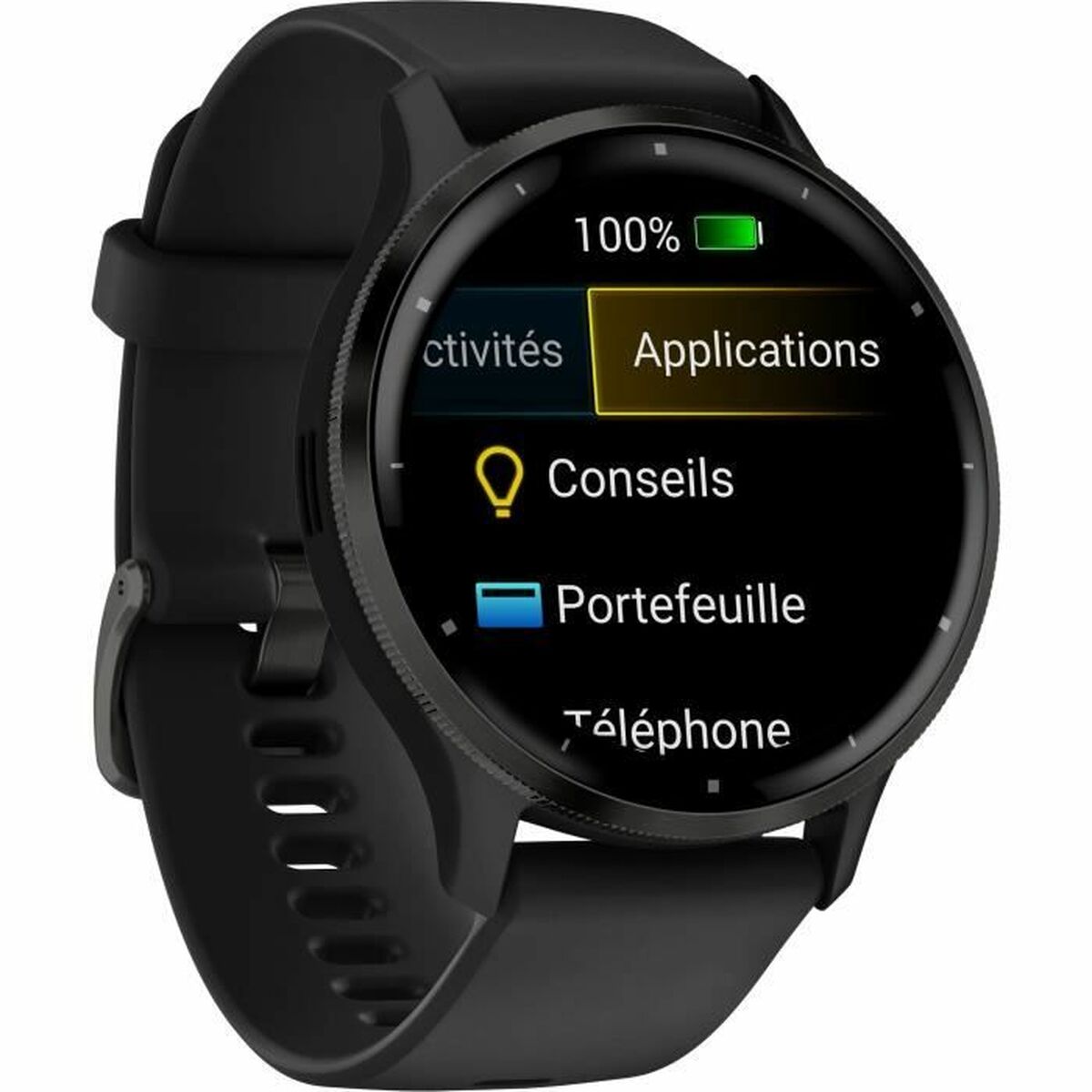 Smartklocka GARMIN Svart 1,4" - finns hos Aktivcamping