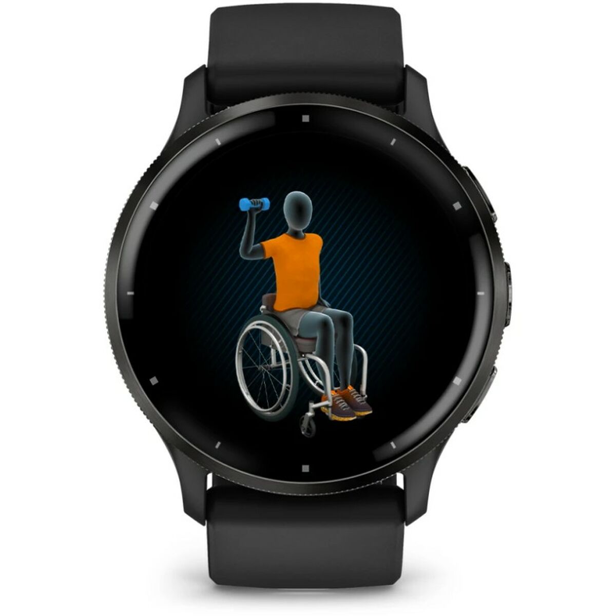 Smartklocka GARMIN Svart 1,4" - finns hos Aktivcamping