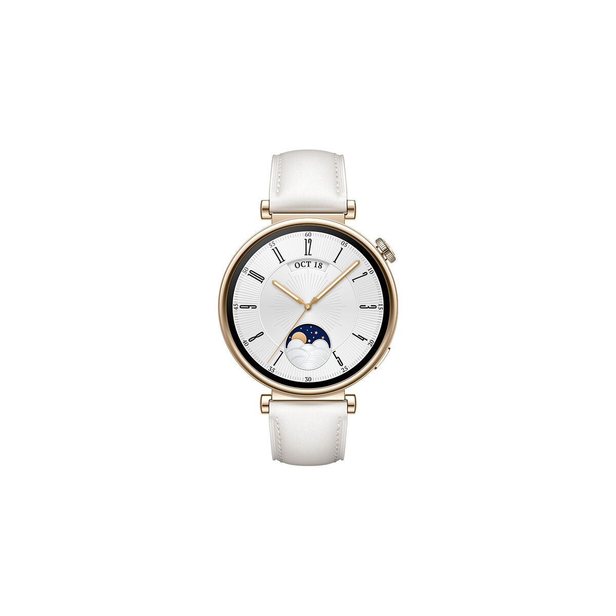 Smartklocka GT4 Classic Huawei Watch GT 4 41mm Vit Gyllene finns hos Aktivcamping