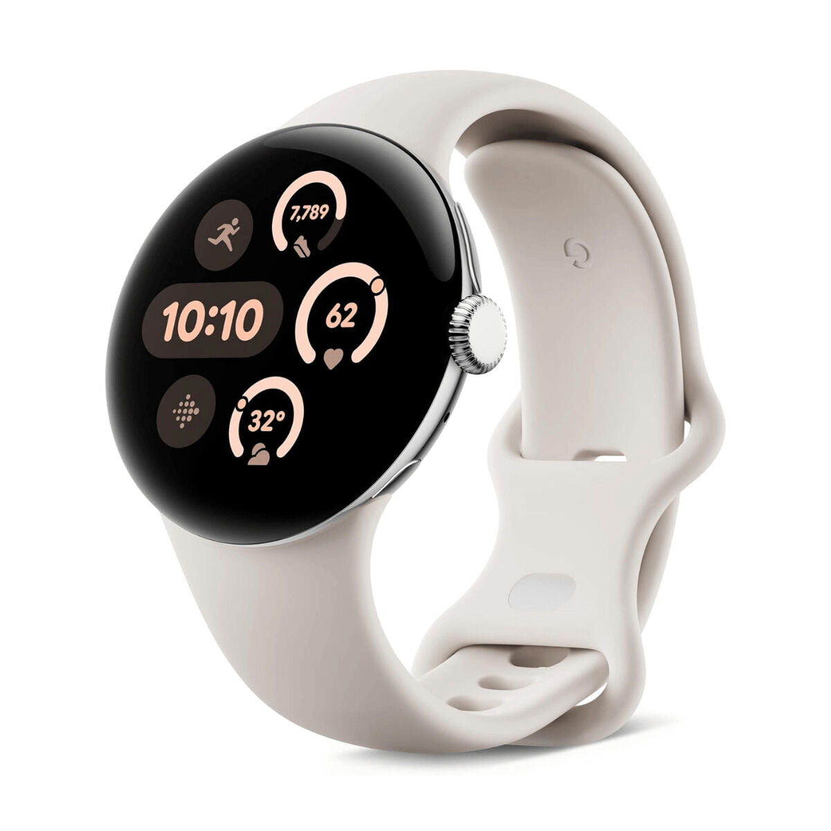 Smartklocka Google GA05283-DE Vit 1,4" 45 mm finns hos Aktivcamping