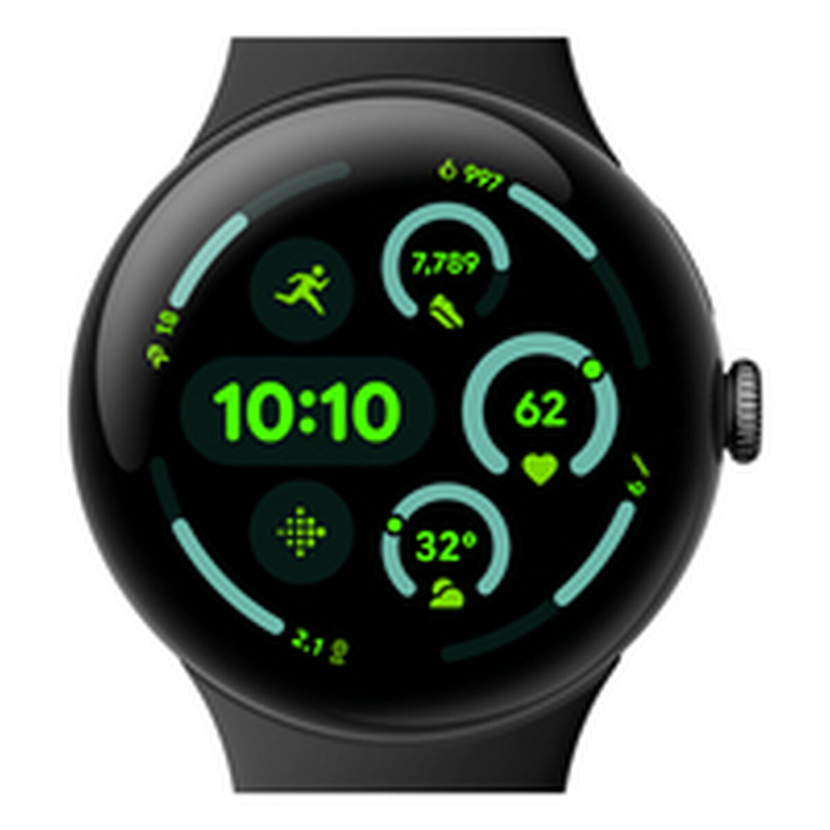 Smartklocka Google GA05785-DE Svart 1,4" 45 mm - finns hos Aktivcamping