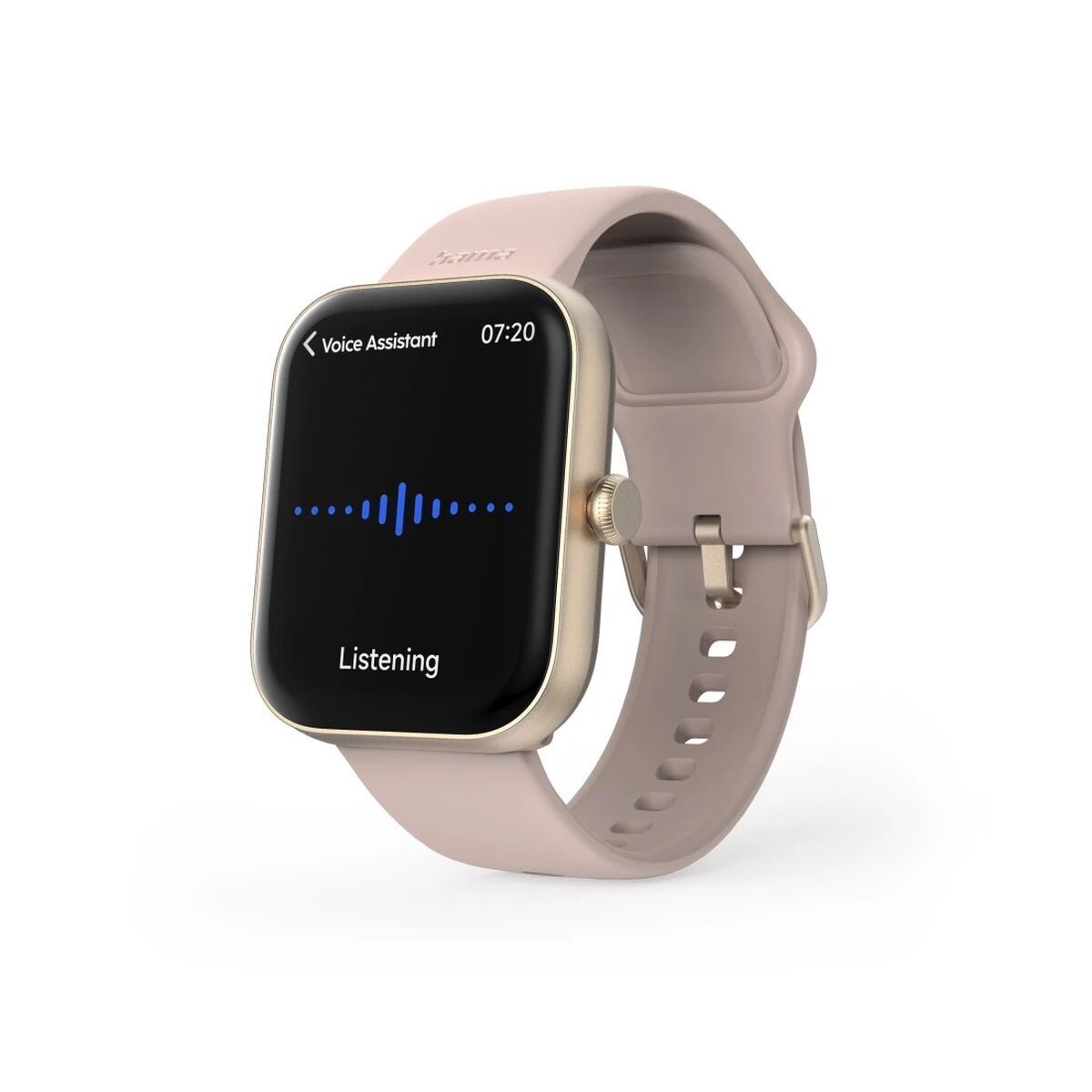 Smartklocka Hama 00178615 FIT WATCH 5000 Rosa Guldrosa 1,65" - finns hos Aktivcamping