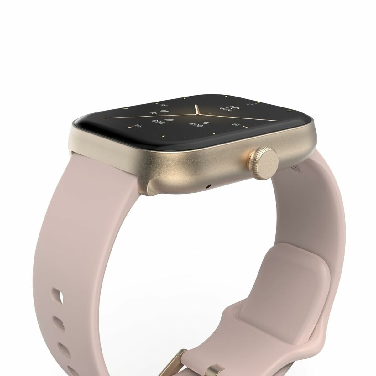 Smartklocka Hama 00178615 FIT WATCH 5000 Rosa Guldrosa 1,65" - finns hos Aktivcamping