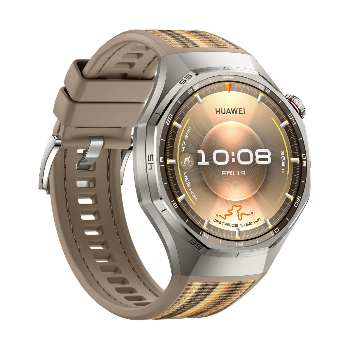 Smartklocka Huawei 55020FTS Brun 1,47" 46 mm finns hos Aktivcamping