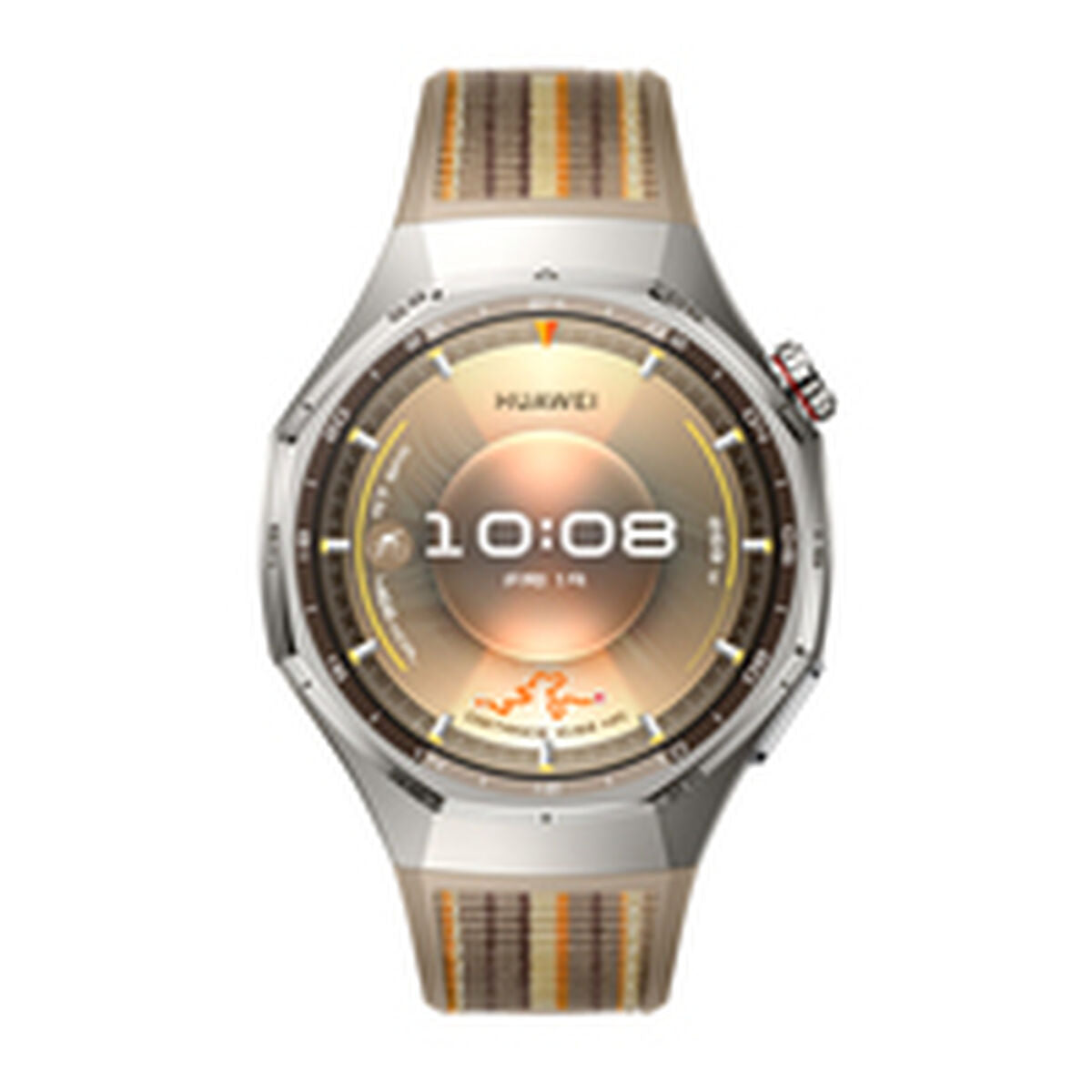 Smartklocka Huawei 55020FTS Brun 1,47" 46 mm finns hos Aktivcamping