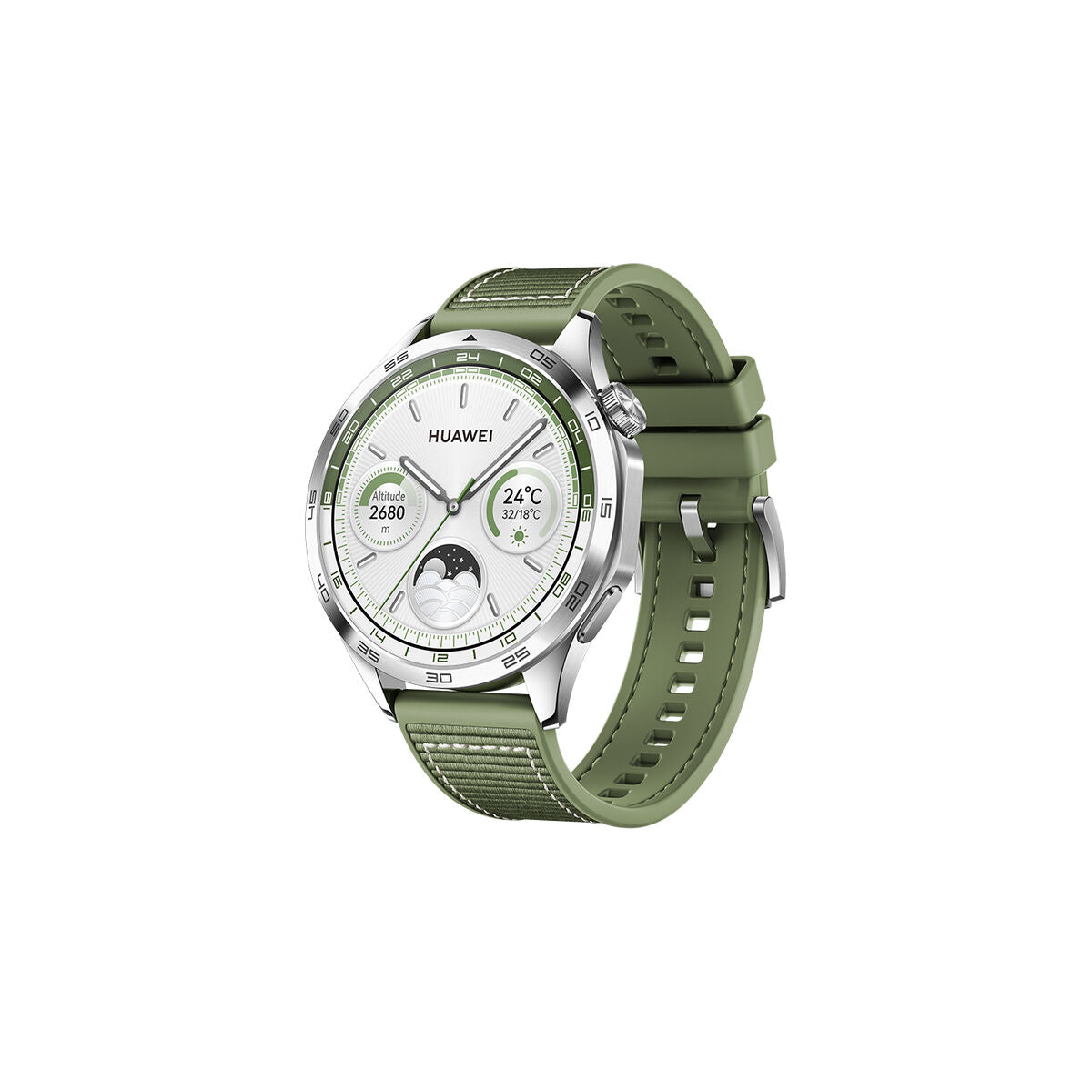 Smartklocka Huawei GT4 Classic Grön 1,43" 46 mm - finns hos Aktivcamping