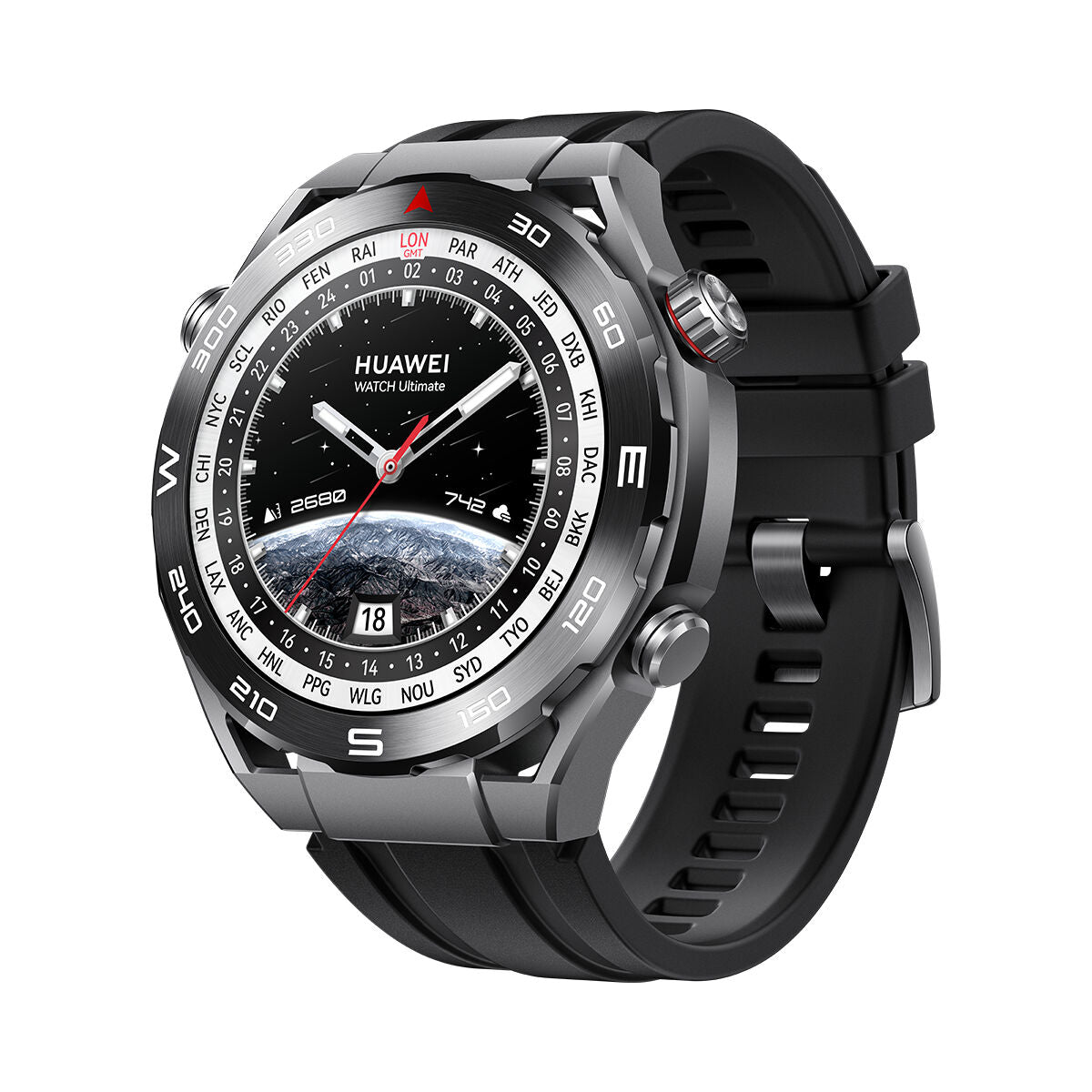 Smartklocka Huawei Ultimate Svart finns hos Aktivcamping