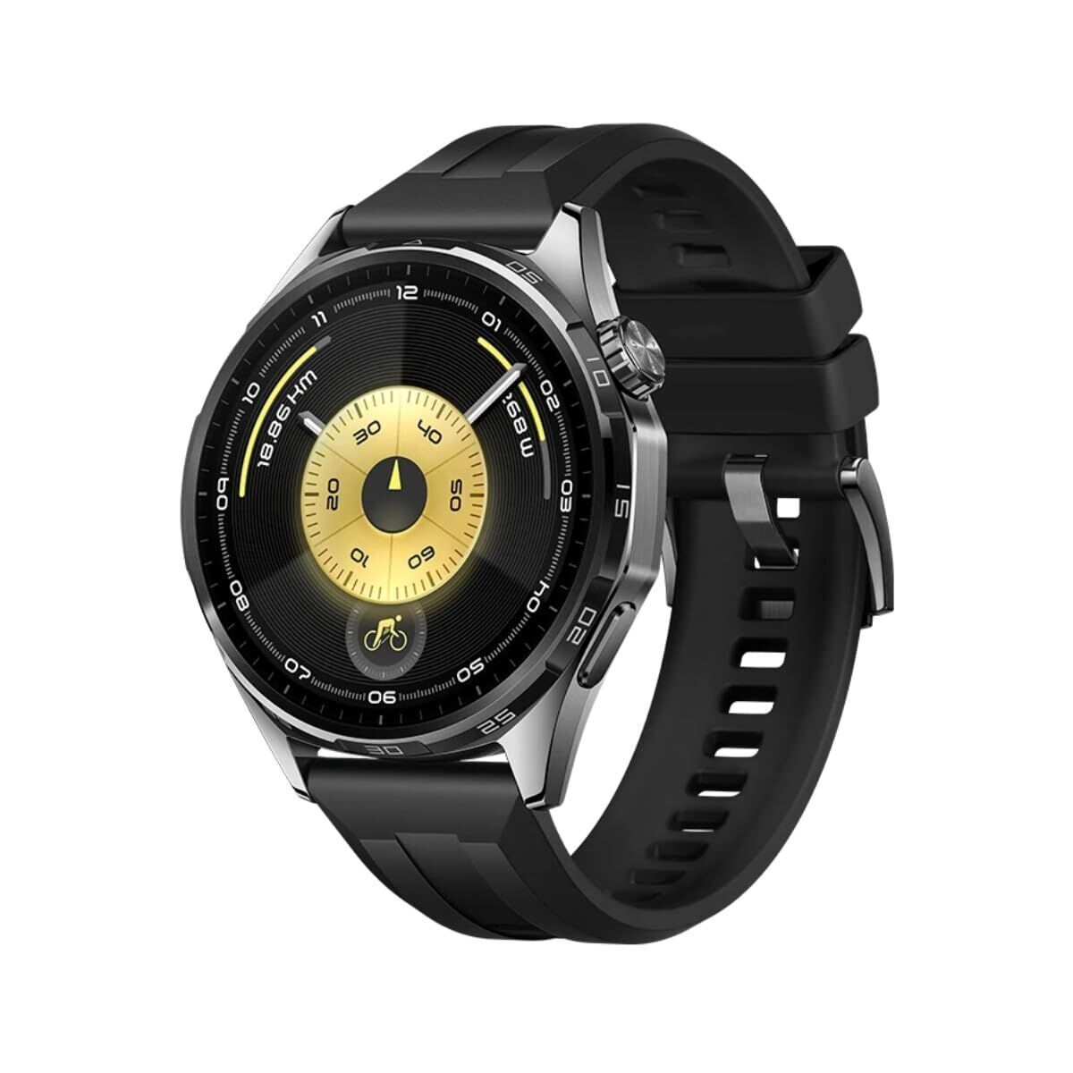 Smartklocka Huawei Watch GT 6 Atum-B19F Svart 1,47" 46 mm finns hos Aktivcamping