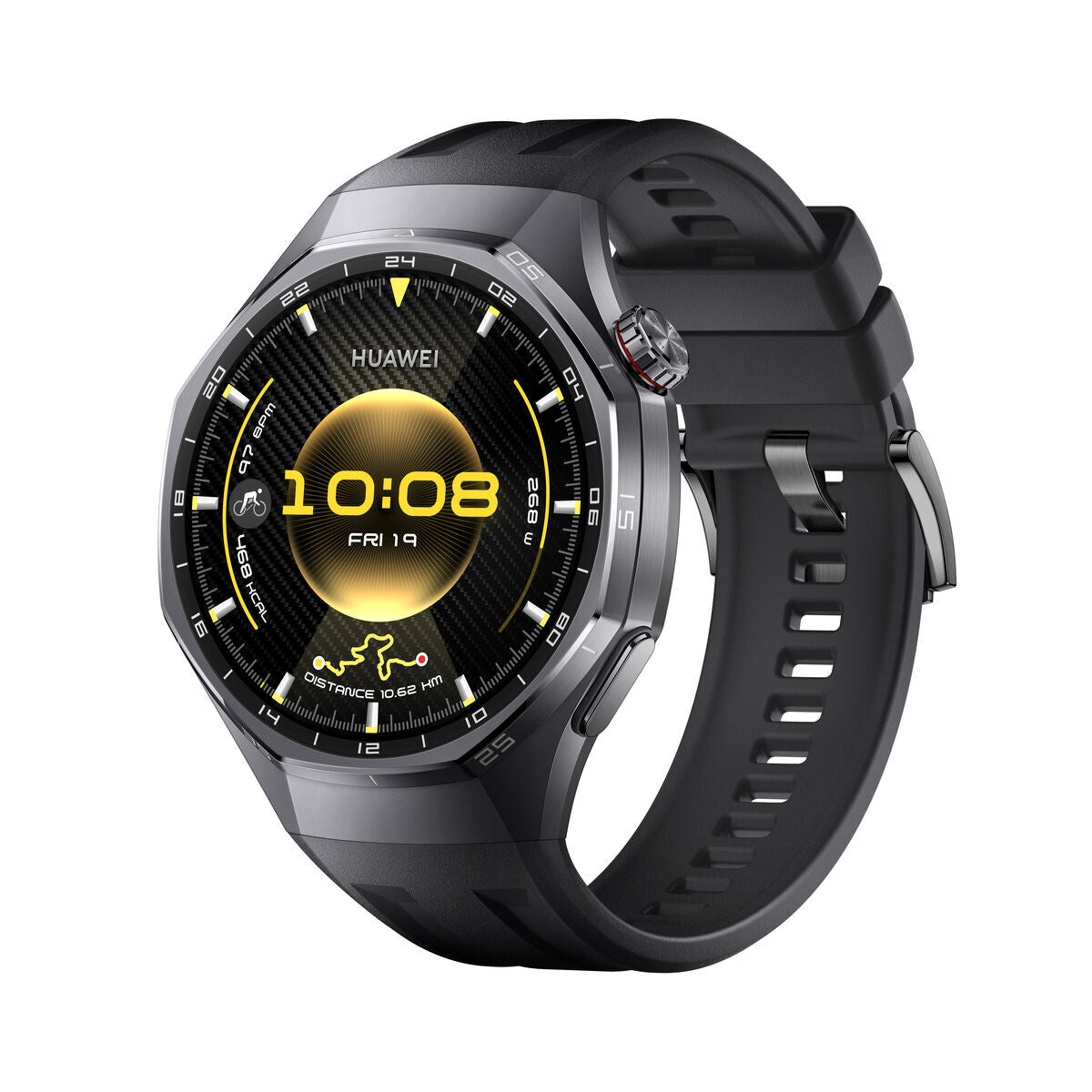 Smartklocka Huawei Watch GT 6 Pro 46mm Atum-B29F Svart 1,47" 46 mm finns hos Aktivcamping