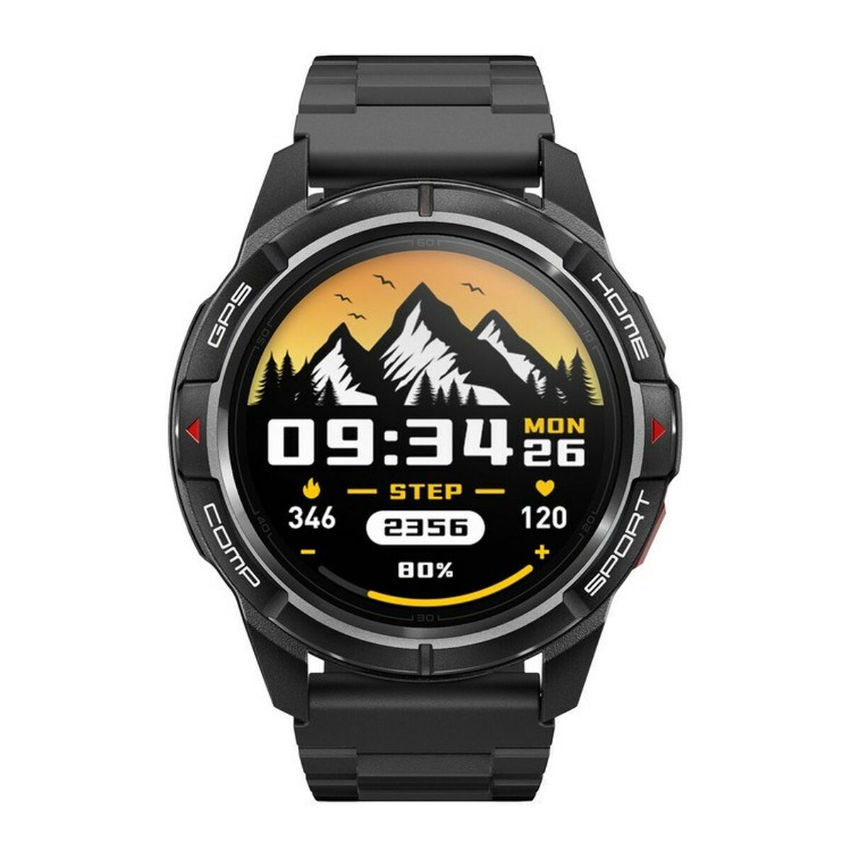 Smartklocka Mibro GS Active Svart 1,3" finns hos Aktivcamping