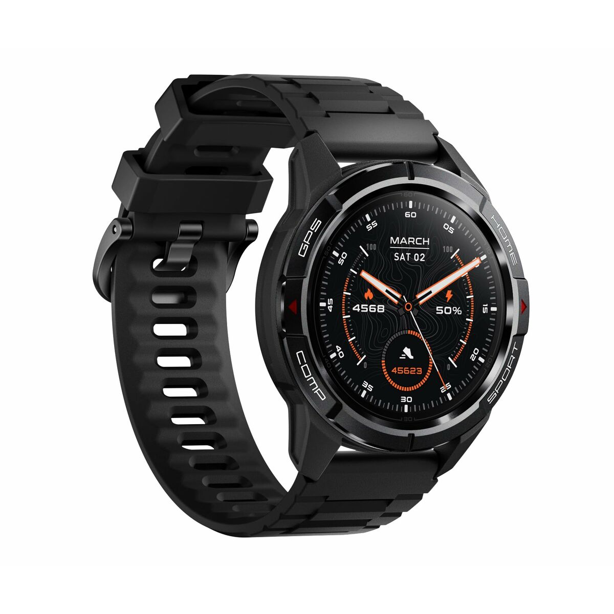 Smartklocka Mibro GS Active Svart 1,3" finns hos Aktivcamping