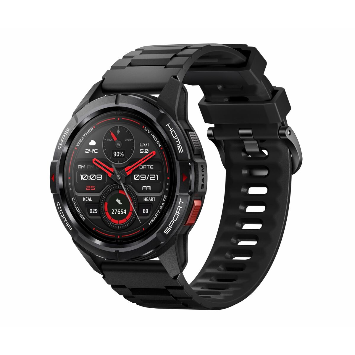 Smartklocka Mibro GS Active Svart 1,3" finns hos Aktivcamping