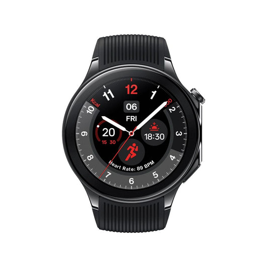 Smartklocka OnePlus Watch 2 Svart Stål finns hos Aktivcamping
