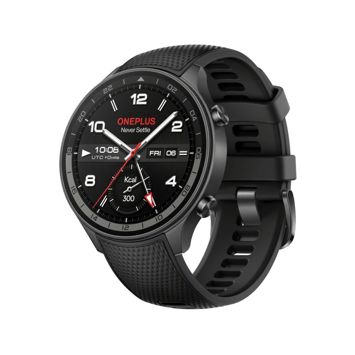 Smartklocka OnePlus Watch 2R Svart finns hos Aktivcamping