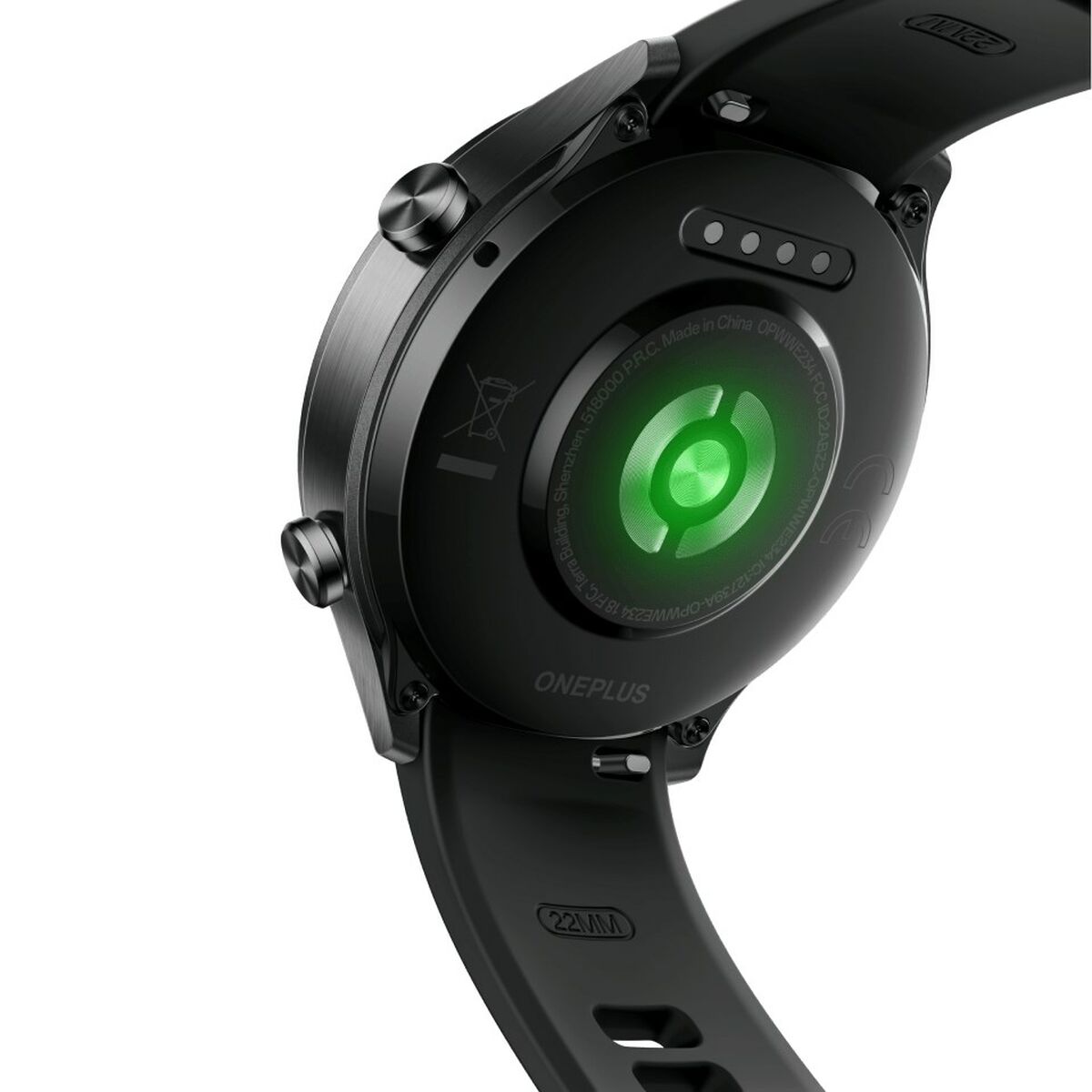 Smartklocka OnePlus Watch 2R Svart finns hos Aktivcamping