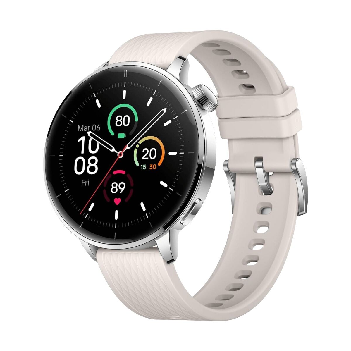 Smartklocka OnePlus Watch 3 Silvrig 1,32" finns hos Aktivcamping