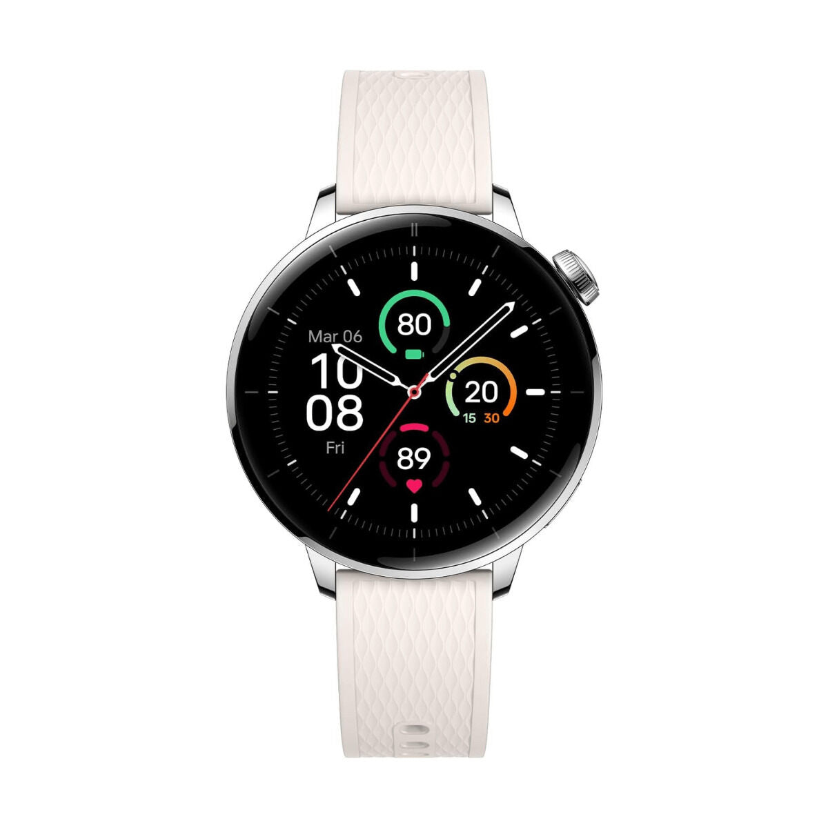 Smartklocka OnePlus Watch 3 Silvrig 1,32" finns hos Aktivcamping