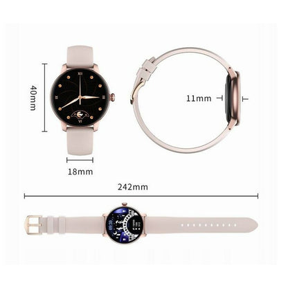 Smartklocka Oromed LADY GOLD NEXT Gyllene Ja 1,09" finns hos Aktivcamping