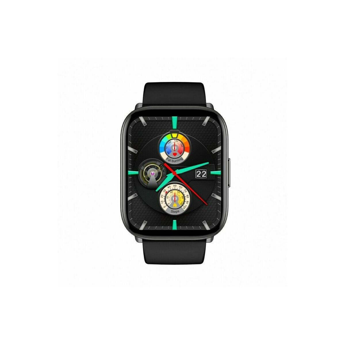 Smartklocka Oromed ORO FIT PRO GT BLACK Svart Grå 1,78" - finns hos aktivcamping.se