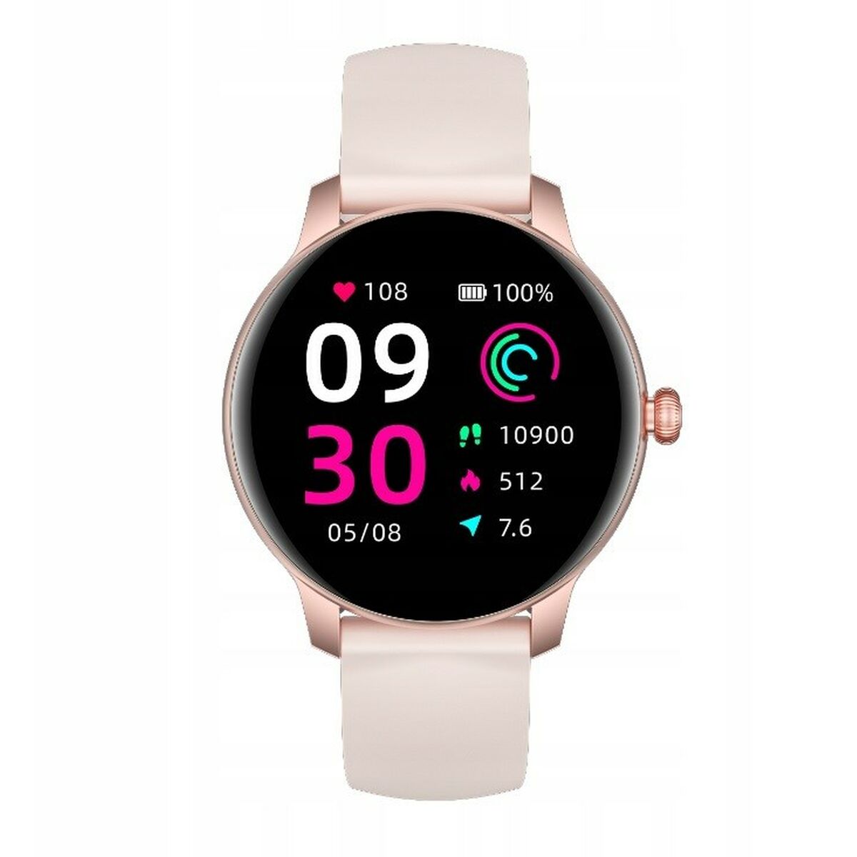 Smartklocka Oromed ORO LADY ACTIVE Rosa 1,09" finns hos Aktivcamping