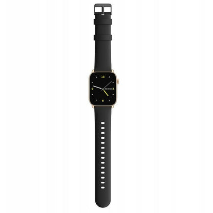 Smartklocka Oromed ORO SMART FIT 6 Svart Guld 1,69" finns hos Aktivcamping