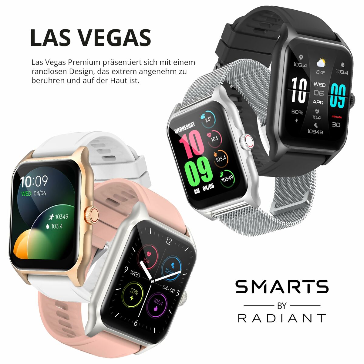 Smartklocka Radiant RAS10402DF finns hos Aktivcamping