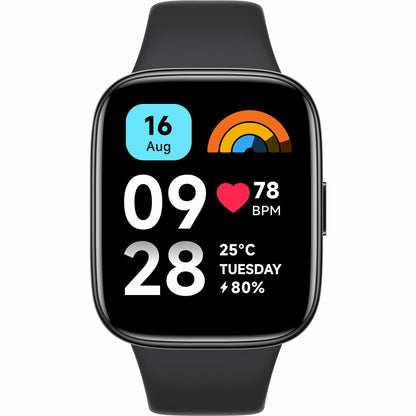 Smartklocka Xiaomi Redmi Watch 3 Active 46 mm Svart 1,83" - finns hos Aktivcamping