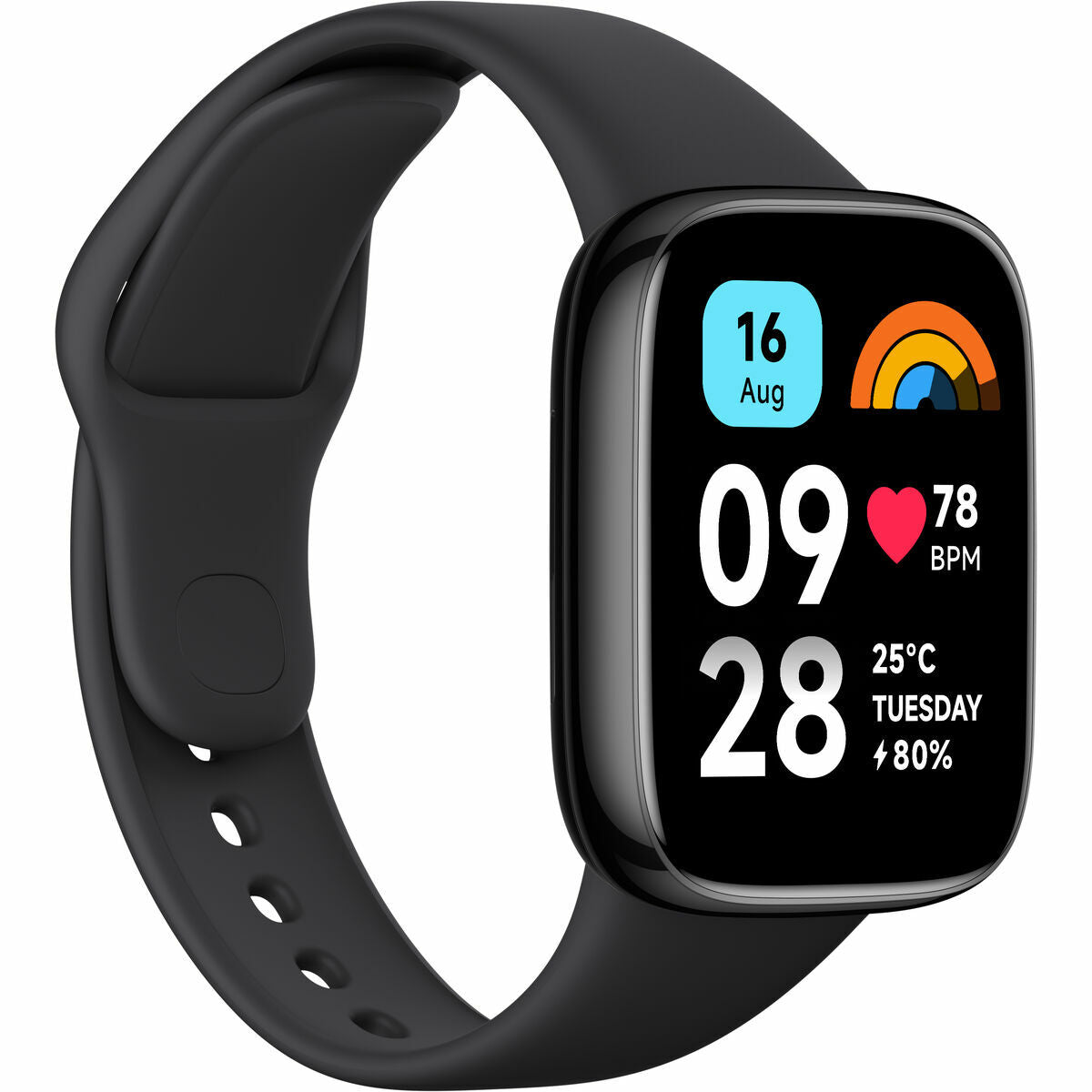 Smartklocka Xiaomi Redmi Watch 3 Active 46 mm Svart 1,83" - finns hos Aktivcamping