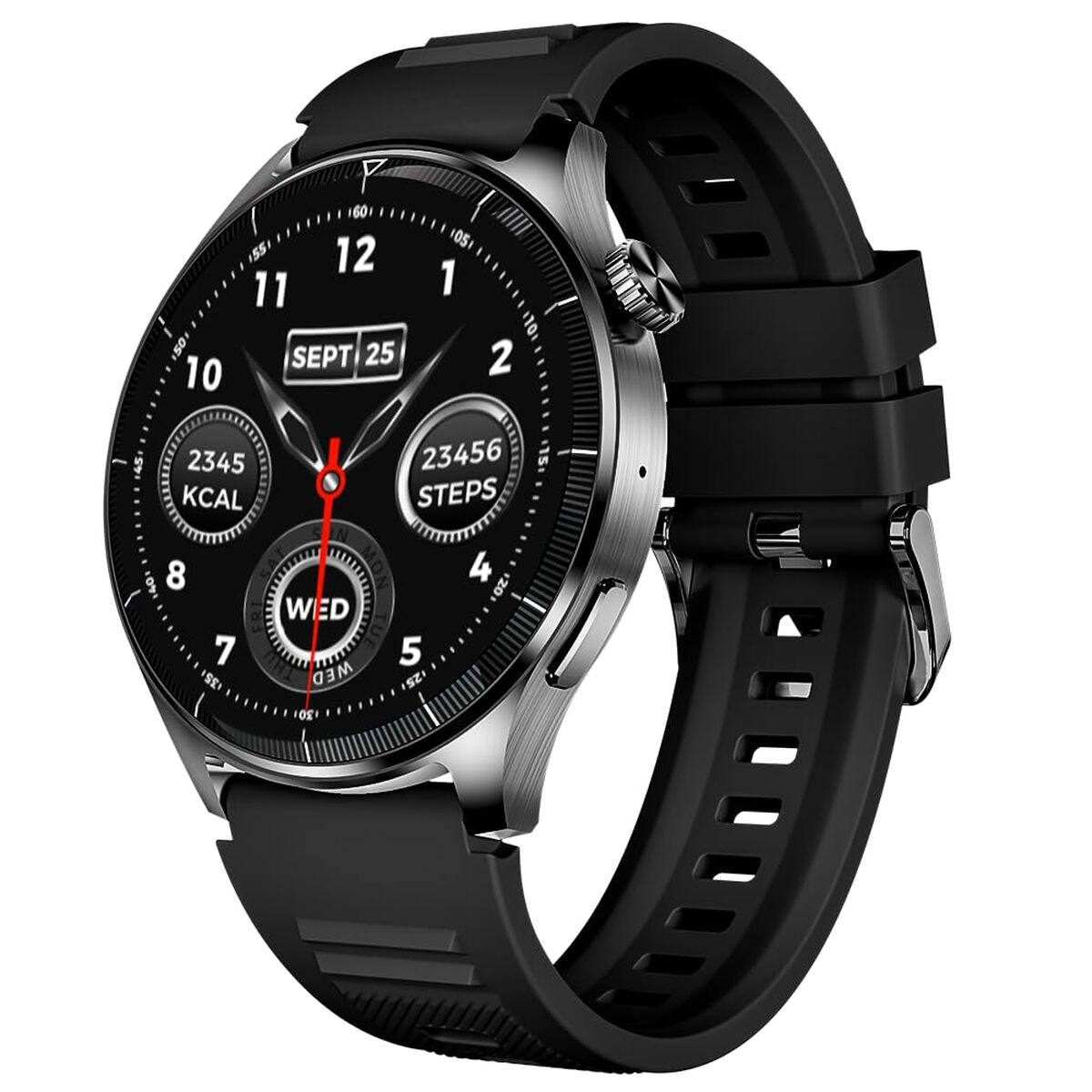 Smartklocka beafon WATCH 301 44 mm 1,45" Svart finns hos Aktivcamping