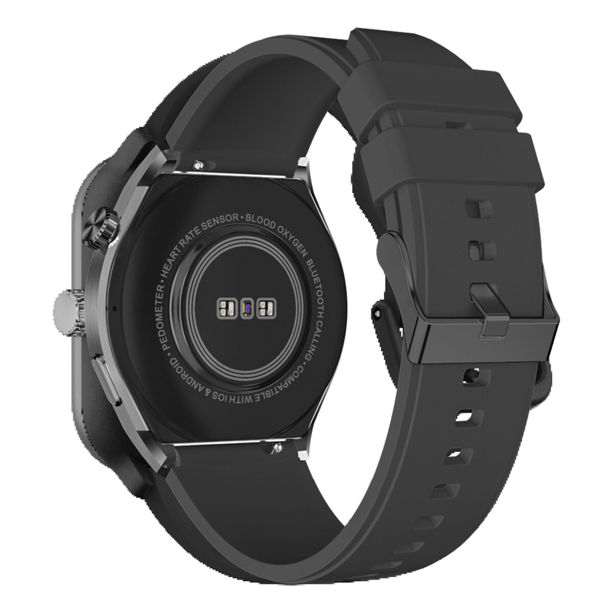 Smartklocka beafon WATCH 401 43 mm 1,43" Svart Silvrig finns hos Aktivcamping
