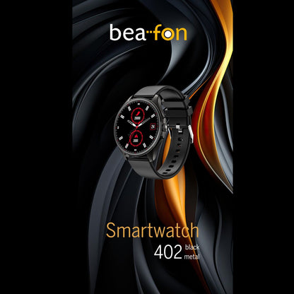 Smartklocka beafon WATCH 402 43 mm 1,43" Svart finns hos Aktivcamping
